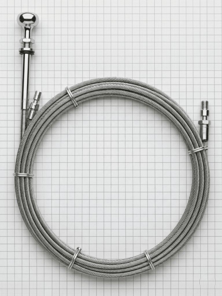 An image of Marine Cables in a checkered background