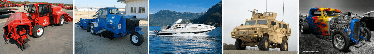 Image of the vehicle machines that uses Push-Pull Cable